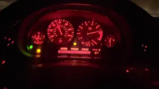 Fast BMW 750il v12 Loud acceleration crazy