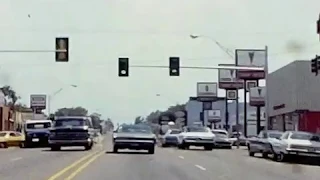 Driving around Fort Smith, Arkansas with Ed Golden in 1975