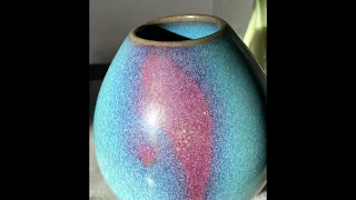 宋钧窑窑变盂Northern Song Dynasty Jun Kiln, Kiln Transmutation Small Vase