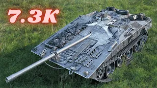 Strv S1 - 7.3K Damage 5 Kills  World of Tanks Replays 4K The best tank game