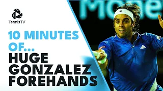 10 Minutes Of HUGE Fernando Gonzalez Forehands 💪