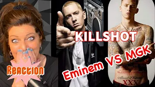 REACTION: EMINEM RESPONDS TO MGK'S DISS TRACK RAP DEVIL WITH "KILLSHOT" - INSANE!