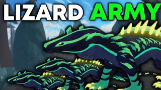 LIZARD ARMY RAIDS Creatures of Sonaria!