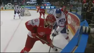 Denmark - Slovakia : Icehockey World Championship, 6-0 (Danish Commentary)