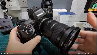 Nikon Z8 with Megadap ETZ 21 pro - AutoFocus Test  ( Tamron , Samyang , Sony Lens )