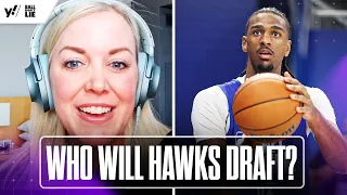 🏀 Who should the Atlanta HAWKS draft? | On The Clock | Yahoo Sports