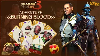 Shadow fight 3: Sarge's Adventure - Burning Blood Pt.1 | sf3 new update 2.0 | sf3 june's adventure 😈