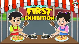 Try New Things | First Exhibition | Animated Stories | English Cartoon | Moral Stories | PunToon Kid