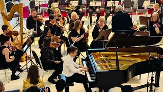 W.A. Mozart Piano Concerto K414, Allegro - Matvii Levchenko, piano live-in-concert Feb. 17th 2024