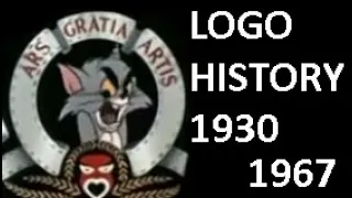 MGM Cartoons Logo History (1930-1967)