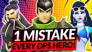 1 MISTAKE YOU'RE MAKING on Every DPS Hero (Pro Tips!) - Overwatch 2 Guide