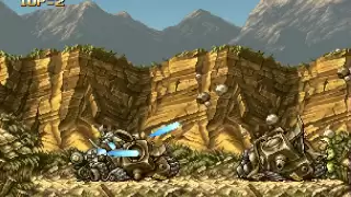 Metal Slug: Super Vehicle-001 Walkthrough/Gameplay Neo Geo