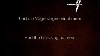 Rammstein - Ohne Dich (Lyrics German-English)