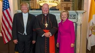 Cardinal Dolan Reveals Trump and Clinton Prayed Together Before Charity Dinner