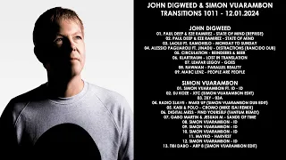 JOHN DIGWEED (UK) & SIMON VUARAMBON (Born in Switzerland Living in AR) @ Transitions 1011 12.01.2024