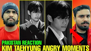 Kim Taehyung BTS V Angry moments Omg 😱 | Pakistan Reaction | Hashmi Reaction