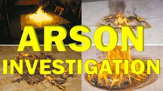 Arson Investigation Physical and Chemical Evidence 4380 2020