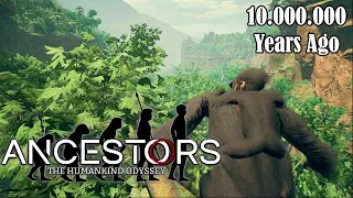 ANCIENT African Jungle 10 MILLION Years Ago - Ancestors The Humankind Odyssey LIVE Gameplay