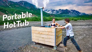 Building A Portable Wood Fired HotTub!