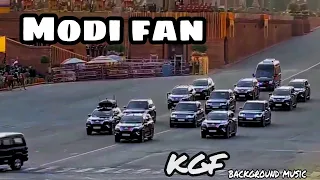 PM MODI ENTRY WITH KGF SONG IN BACKGROUND !! MODI FAN!!