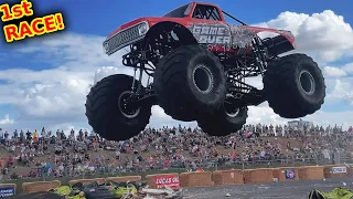 Kevin Talbot 1st Monster Truck RACE & Freestyle