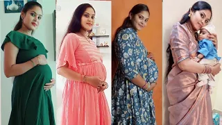 🤰🏻👩‍🍼mmy pregnancy baby bump💕 transformation #youtube#video#