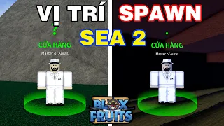 Vị Trí Xuất Hiện NPC Bán Haki Màu Ở SEA 2 || Blox Fruits!