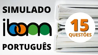 SIMULADO 15 Questões de Português para Concurso Público | Banca IBAM