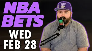 NBA Bets Wednesday February 28 Picks & Predictions | The Sauce Network | Kyle Kirms