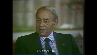 FAR-MAROC : SM le roi Hassan II 30 octobre 1987