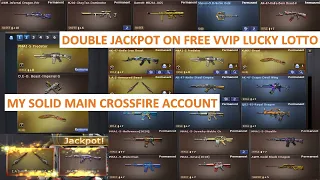 DOUBLE JACKPOT ON FREE VVIP LUCKY LOTTO ON MY SOLID CROSSFIRE ACCOUNT