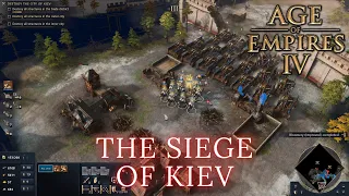 Age Of Empires 4 - THE SIEGE OF KIEV (Hard)