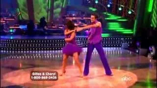 Gilles Marini   Cheryl Burke - Salsa