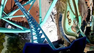 Electric Eel Full POV From SeaWorld San Diego New Ride!