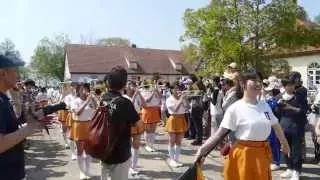 京都橘高校吹奏楽部　Kyoto Tachibana SHS Band 2015　音楽の丘　ブルーメンパレード！午後の部　３