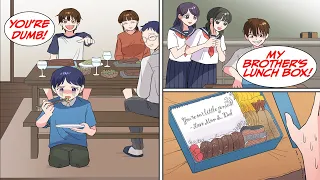 My younger brother always gets all Fs on the report card but one day... [Manga Dub]