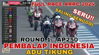 LIVE FULL RACE ARRC 2024 AP250 | Indonesia Berjaya Borong Podium Faerozi P1 arai P2 Herjun P3