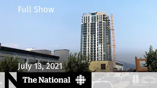 CBC News: The National | 5 dead in crane collapse, B.C. unmarked graves, Vaccine confusion