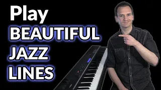 My #1 trick to playing pro-sounding jazz lines