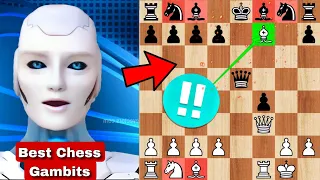 7 BEST CHESS OPENING GAMBITS Of All Time YOU NEVER HEARD OF 🏹 | Chess Openings | Chess Tricks | AI