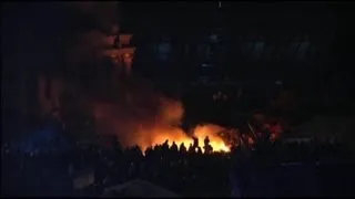 Kiev Clashes Grow as Gov't Vows Order: Raw Video