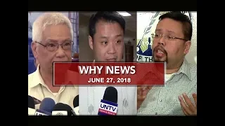 UNTV: Why News (June 27, 2018)