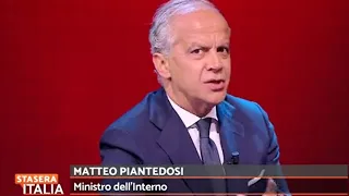 Incidente Brandizzo, operazione interforze Caivano, immigrazione: intervista al ministro Piantedosi