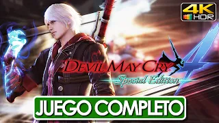 Devil May Cry 4 Gameplay Juego Completo Español Campaña Completa (4K 60FPS HDR) 🕹️ SIN COMENTARIOS