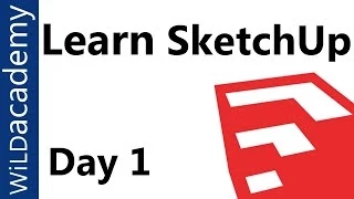 SketchUp Tutorial - 1 - Beginner SketchUp Tutorial