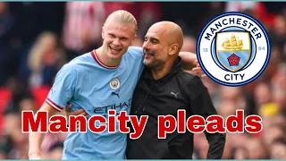 Mancity coach begs Haaland to be on board so they can win.