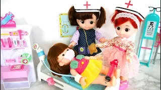 Ambulance baby doll doctor Toy and Surprise eggs Ambulans boneka bayi dokter Mainan