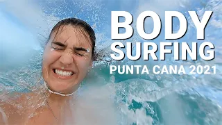 Body Surfing in Punta Cana!!