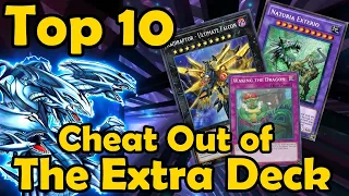 Top 10 Best Cards to Cheat Out of the Extra Deck (With cards like Waking the Dragon) in YuGiOh