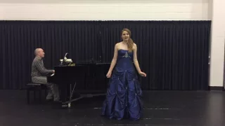 Monique Latemore performs Amina's aria "Ah! non credea mirarti" (Bellini)